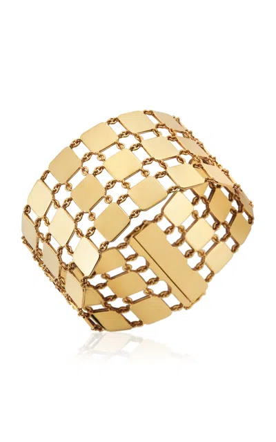Ileana Makri 18k Yellow Gold Gold Lattice Bracelet