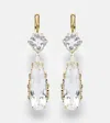 Ileana Makri 18kt Gold Earrings With White Topaz