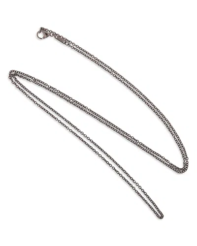 Ileana Makri Chain Link Necklace, 21.7 In Metallic