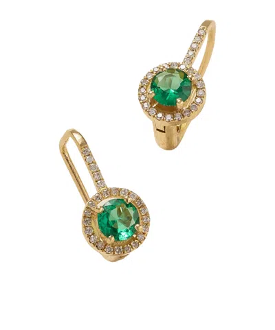 Ileana Makri Diamond Earrings In Transparent