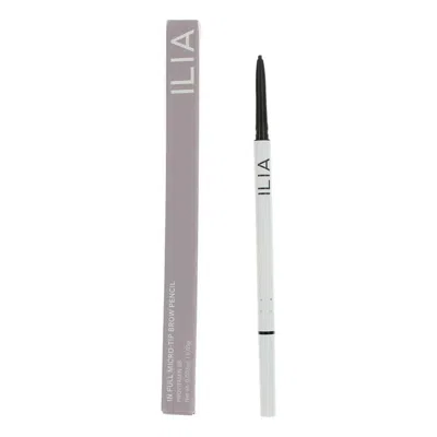 Ilia Beauty Ladies In Full Micro-tip Brow Pencil 0.003 oz Soft Black Makeup 840306400100