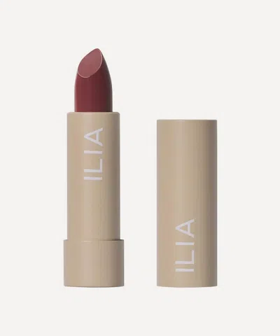 Ilia Colour Block Lipstick 4g Rococco In Red