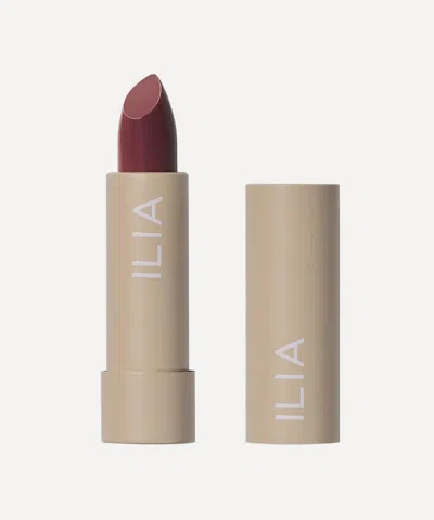 Ilia Colour Block Lipstick 4g Wild Aster In Transparent