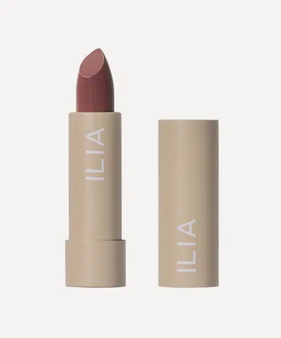 Ilia Colour Block Lipstick 4g Wild Rose In Transparent