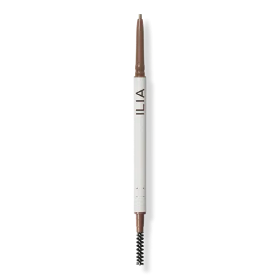 Ilia In Full Micro-tip Brow Pencil - Dark Blonde In Brown