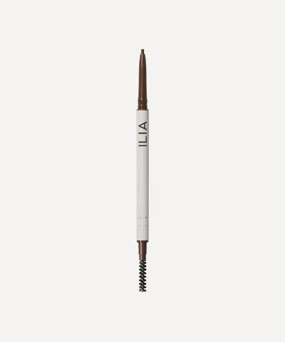 Ilia In Full Micro Tip Brow Pencil 0.09g Dark Brown