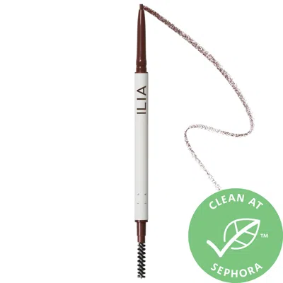 Ilia In Full Micro-tip Eyebrow Pencil Auburn Brown 0.003 oz / 0.09 G