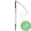 Ilia In Full Micro-tip Eyebrow Pencil Soft Black 0.003 oz / 0.09 G In Soft Black