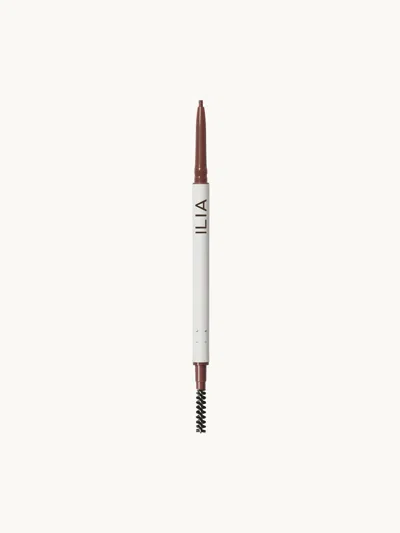 Ilia In Full Micro-tip Brow Pencil Auburn In Brown