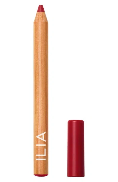 Ilia Lip Sketch Hydrating Lipstick + Lip Liner Crayon Blue Note 0.08 oz / 2.3 G