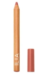 Ilia Lip Sketch Hydrating Lipstick + Lip Liner Crayon Pampas 0.08 oz