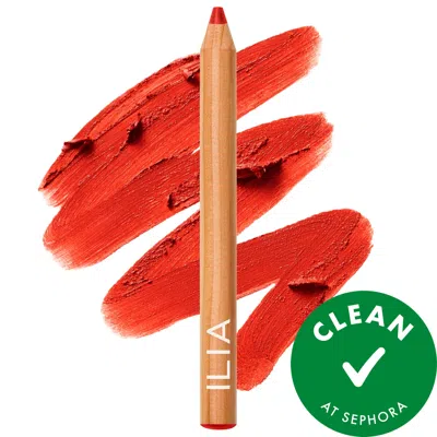 Ilia Lip Sketch Hydrating Lipstick + Lip Liner Crayon Piazza 0.08 oz