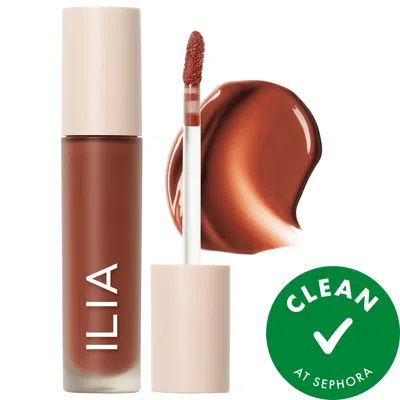 Ilia Overglaze Hydrating Lip Gloss For 24-hour Moisture Clay 0.16 Fl Oz/5 ml In Brown