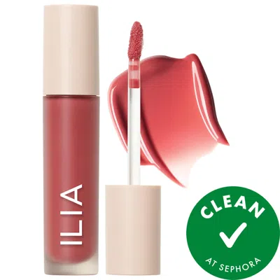 Ilia Overglaze Hydrating Lip Gloss For 24-hour Moisture Enamel 0.16 Fl Oz/5 ml In Pink