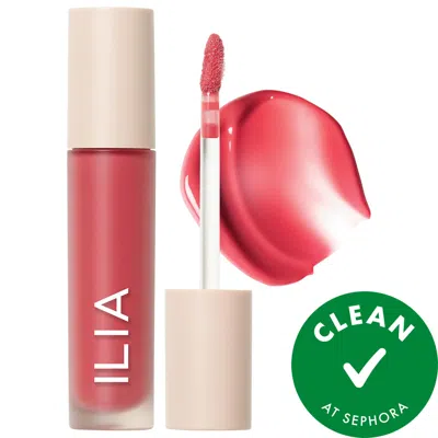 Ilia Overglaze Hydrating Lip Gloss For 24-hour Moisture Slip 0.16 Fl Oz/5 ml In Red