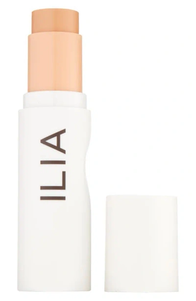 Ilia Skin Rewind Blurring Foundation And Concealer Complexion Stick 14w Maple 0.35 oz / 10 G