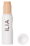 Ilia Skin Rewind Blurring Foundation And Concealer Complexion Stick 7w Poplar 0.35 oz / 10 G In 7w - Poplar Very Warm