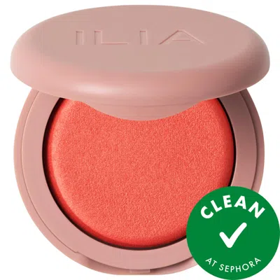 Ilia Soft Focus Blurring Blush - Talc-free Powder Blush Pulse 0.15oz/4.5g In Purple