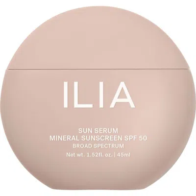 Ilia Sun Serum Mineral Sunscreen Spf 50 In Light/medium