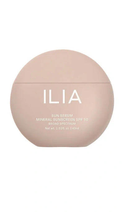 Ilia Sun Serum Mineral Sunscreen Spf 50 In Light,medium