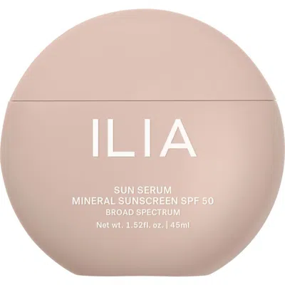 Ilia Sun Serum Mineral Sunscreen Spf 50 In Medium/deep
