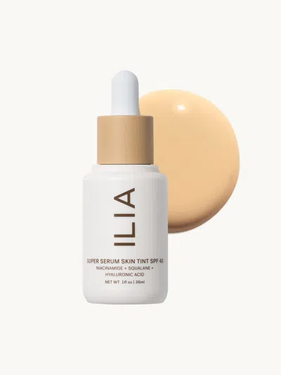 Ilia Super Serum Skin Tint Spf 40 Formosa St4 In Transparent