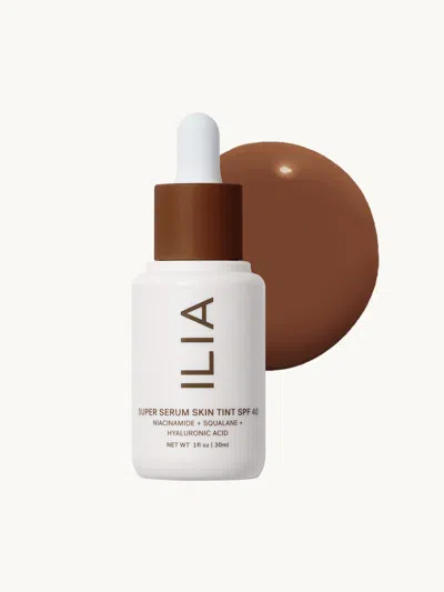 Ilia Super Serum Skin Tint Spf 40 Perissa St17.5 In Brown