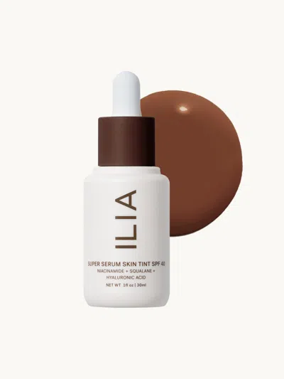 Ilia Super Serum Skin Tint Spf 40 Roque St-18 In Transparent