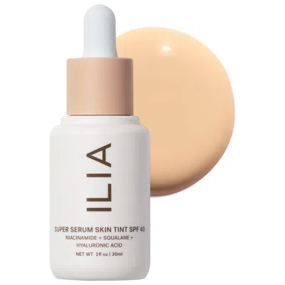 ILIA SUPER SERUM SKIN TINT SPF 40 SKINCARE FOUNDATION BALOS ST3 1 OZ / 30 ML,P455418
