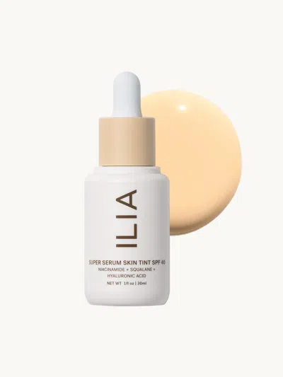 Ilia Super Serum Skin Tint Spf 40 Sombrio St2.5 In Transparent