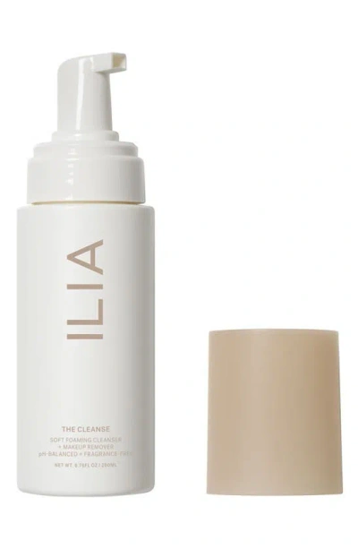 Ilia The Cleanse Soft Foaming Cleanser + Make Up Remover In Full Size