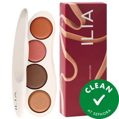 Ilia The Ethereal Baked Face Palette - Long-wear Bronzer, Highlighter & Blush Deep