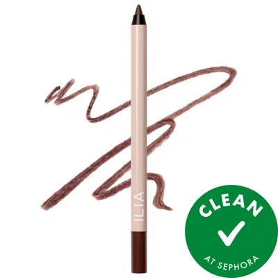 Ilia Thru Line Waterproof Eyeliner With Up To 24-hour Wear Gesture 0.04 Oz/1.1 G In Brown