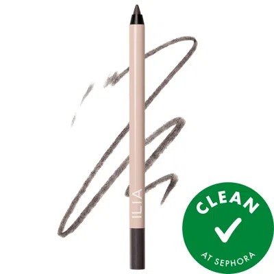 Ilia Thru Line Waterproof Eyeliner With Up To 24-hour Wear Graphite 0.04 Oz/1.1 G In Black