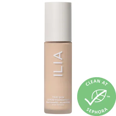 ILIA TRUE SKIN MEDIUM COVERAGE SERUM FOUNDATION WITH NIACINAMIDE FORMENTERA SF1 1 / 30