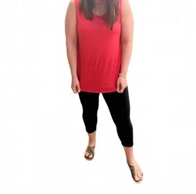 Iliad Usa Soft Tank Top In Red