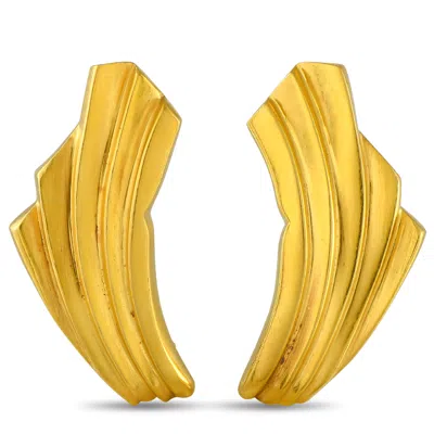 Ilias Lalaounis 18k Yellow Gold Clip-on Earrings Il36-050825