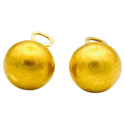 Pre-owned Ilias Lalaounis Earrings 18k Gold In Multi