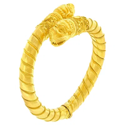 Pre-owned Ilias Lalaounis Lalaounis 22k Bracelet In Multi