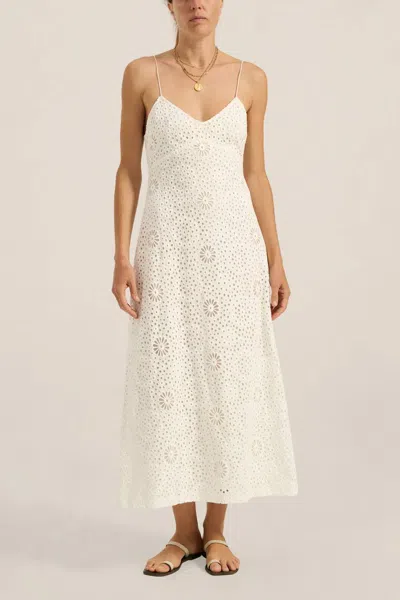 Ilio Nema Ino Dress In White Eyelet