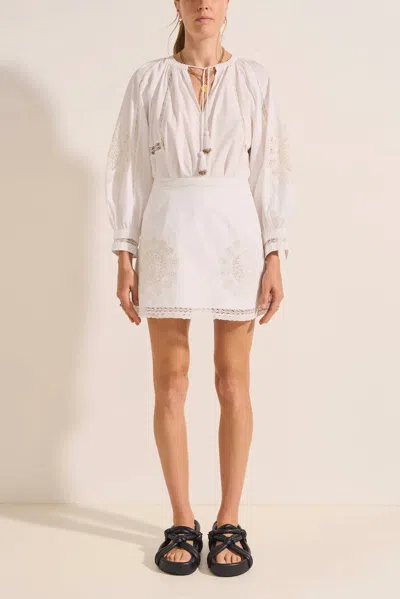 Ilio Nema Pelops Skirt In White