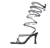 Ilio Smeraldo Sandals Black In Nero Neri E Grigi