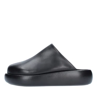 Ilio Smeraldo Sandals Black In Nero Neri E Grigi