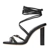 Ilio Smeraldo Sandals Black In Nero Neri E Grigi