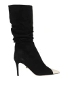 Ilio Smeraldo Woman Boot Black Size 8 Soft Leather In Black