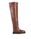 Ilio Smeraldo Woman Boot Brown Size 7 Leather In Brown