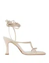 Ilio Smeraldo Sandals In Beige