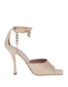 Ilio Smeraldo Sandals In Beige