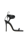 Ilio Smeraldo Woman Sandals Black Size 8 Leather In Black