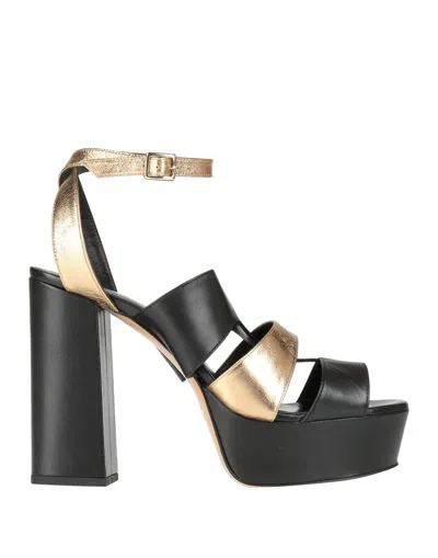 Ilio Smeraldo Sandals In Black